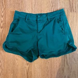 Dear John Teal Tulip Hem Shorts